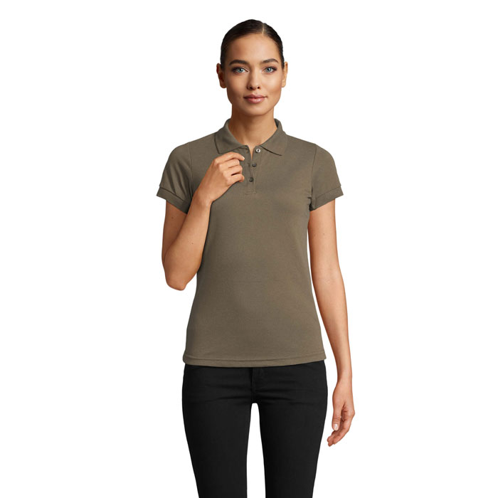 PRIME WOMEN POLO 200g — gadget promozionale personalizzabile con il tuo logo