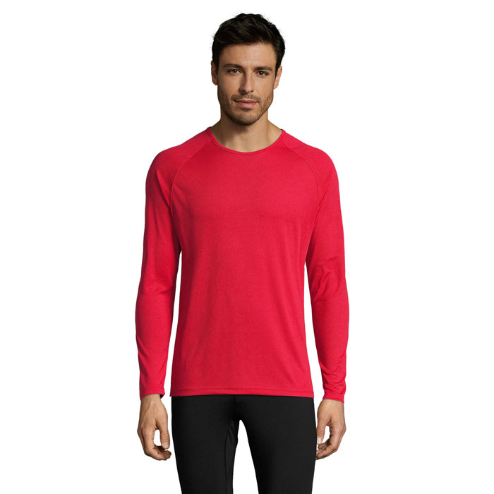 SPORTY LSL MEN T-SHIRT — gadget promozionale personalizzabile con il tuo logo