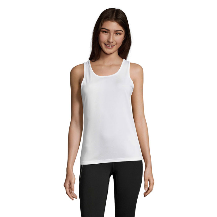 SPORTY TT WOMEN TANK TOP — gadget promozionale personalizzabile con il tuo logo