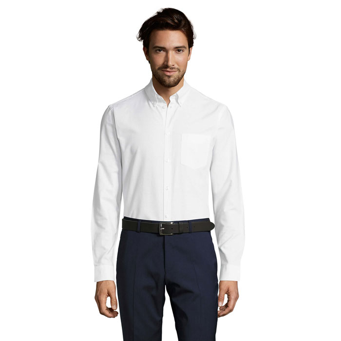 BOSTON FIT OXFORD MEN SHIRT — gadget promozionale personalizzabile con il tuo logo