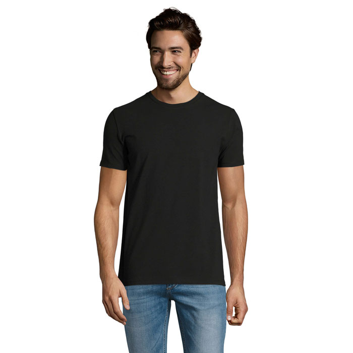 MILLENIUM-MEN T-SHIRT-190g -WH-3XL — gadget promozionale personalizzabile con il tuo logo