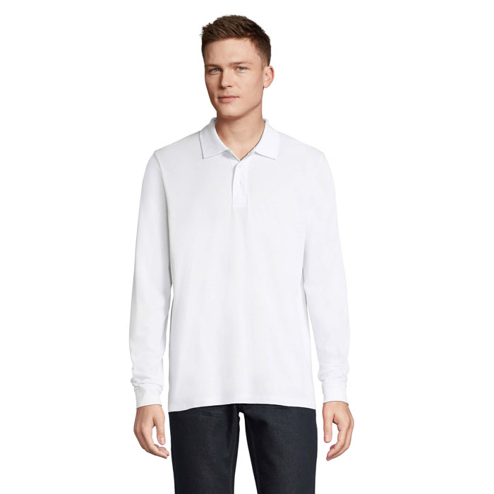 PRIME LSL UNISEX POLO 200 — gadget promozionale personalizzabile con il tuo logo