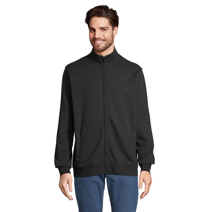 COOPER FELPA CON ZIP — gadget promozionale personalizzabile con il tuo logo