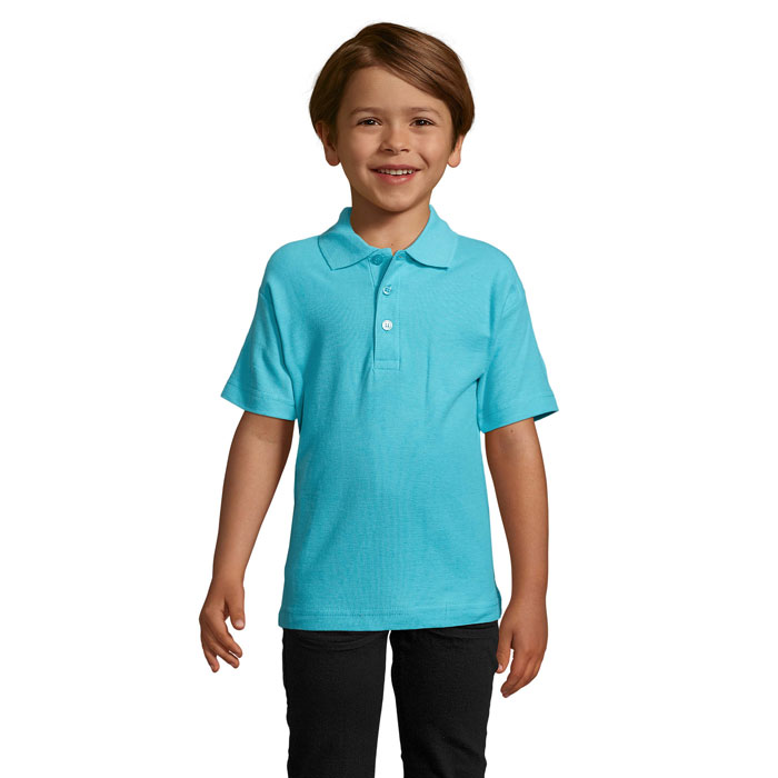 Polo SUMMER II KIDS 170g — gadget promozionale personalizzabile con il tuo logo