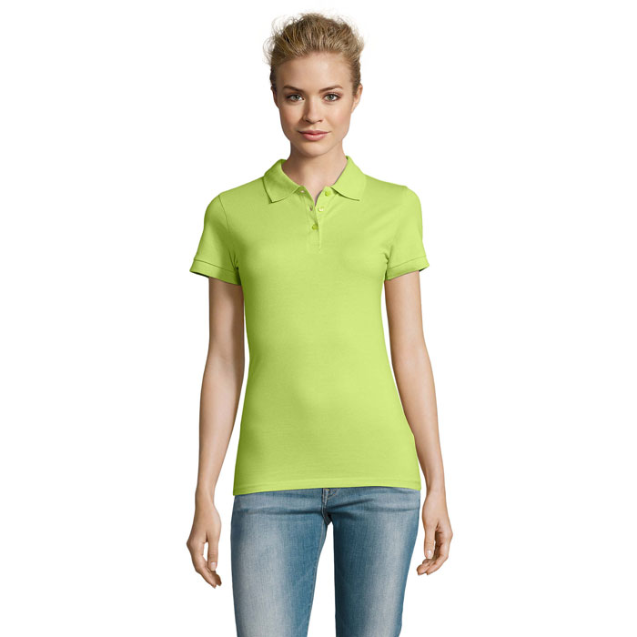PERFECT WOMEN POLO 180g — gadget promozionale personalizzabile con il tuo logo