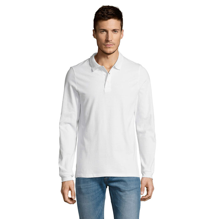 WINTER II MEN'S POLO 210 — gadget promozionale personalizzabile con il tuo logo