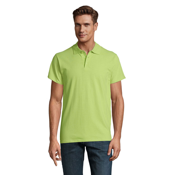 Polo PRIMAVERA II UOMO 210g — gadget promozionale personalizzabile con il tuo logo