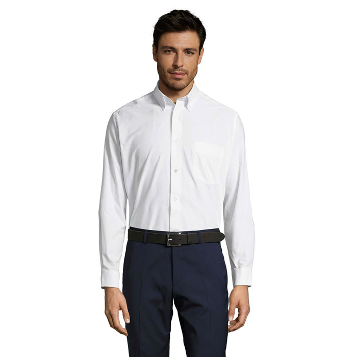 BOSTON OXFORD MEN'S SHIRT — gadget promozionale personalizzabile con il tuo logo