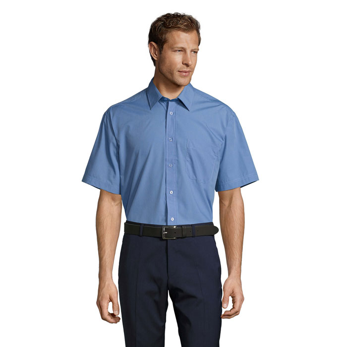 BRISTOL POPLIN MEN SHIRT — gadget promozionale personalizzabile con il tuo logo