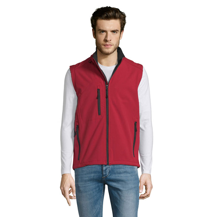 RALLYE MEN SOFTSHELL JACKET — gadget promozionale personalizzabile con il tuo logo