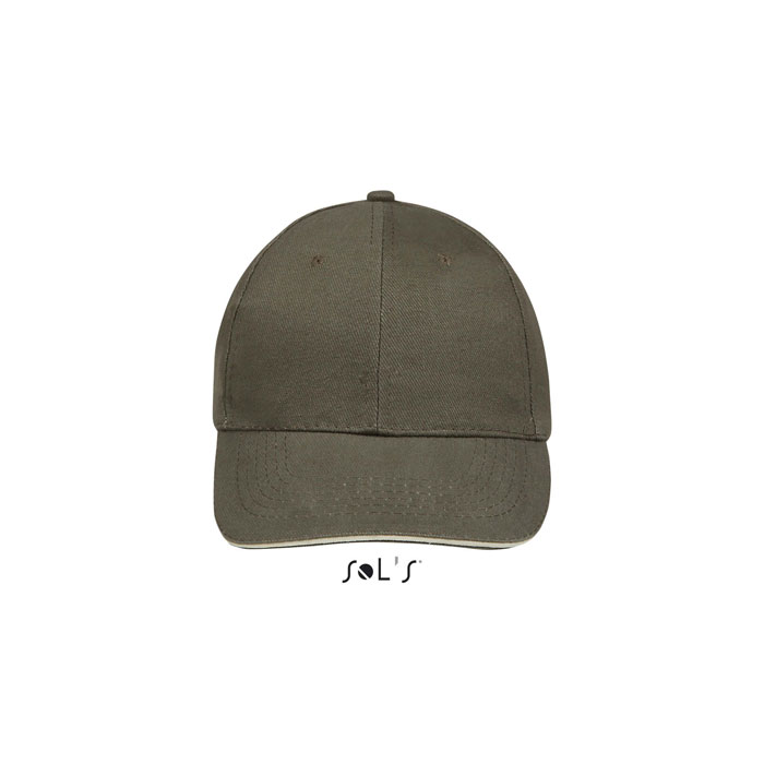 BUFFALO SIX PANEL CAP — gadget promozionale personalizzabile con il tuo logo