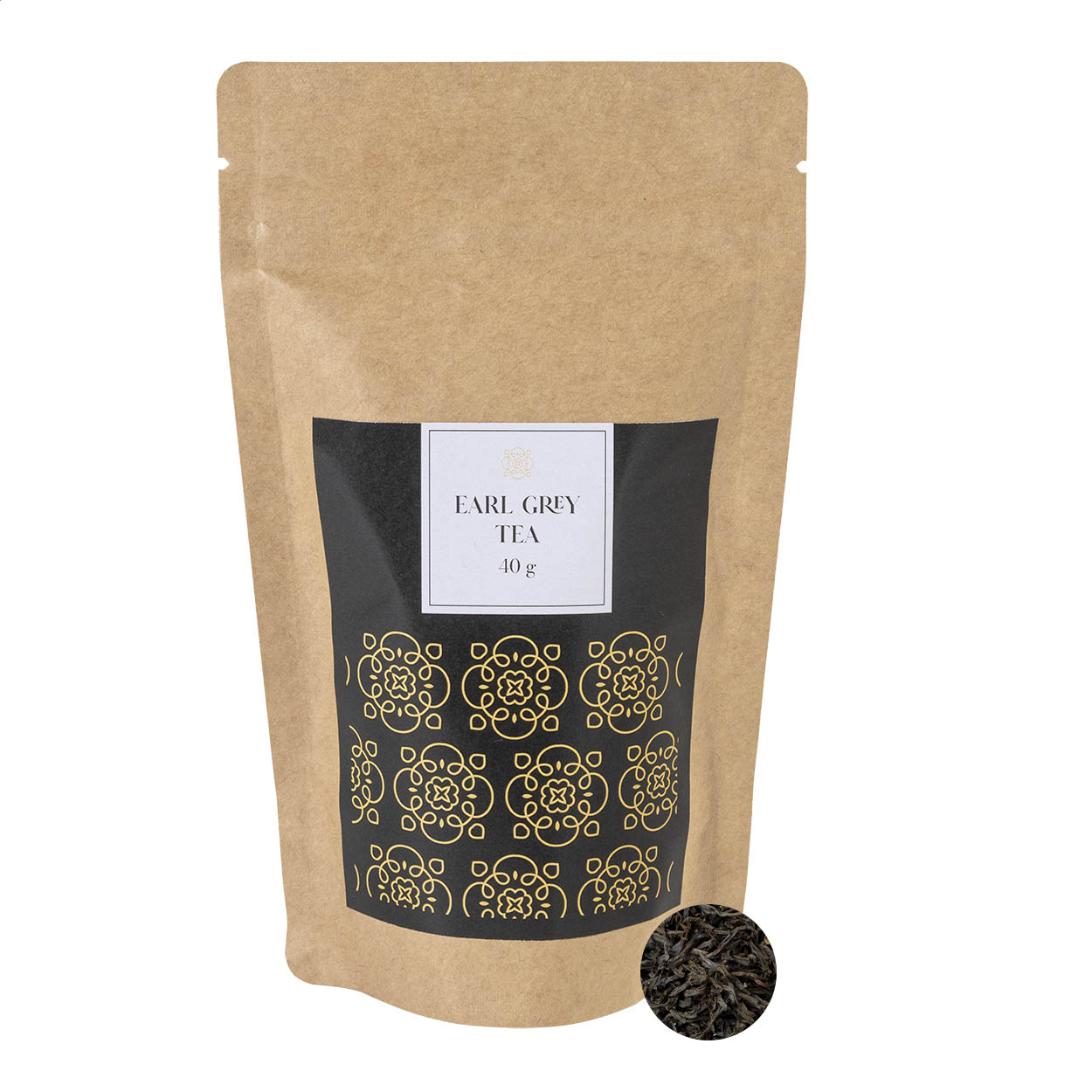 tè in foglie sfuso, 40 g - earl grey — gadget promozionale personalizzabile con il tuo logo