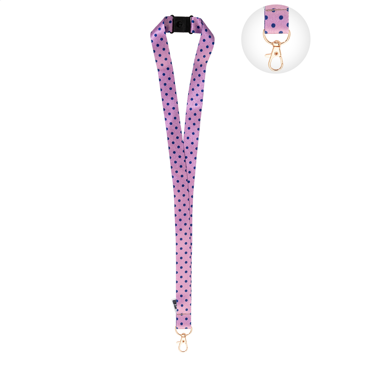 Lanyard personalizzabile in sublimazione — gadget promozionale personalizzabile con il tuo logo