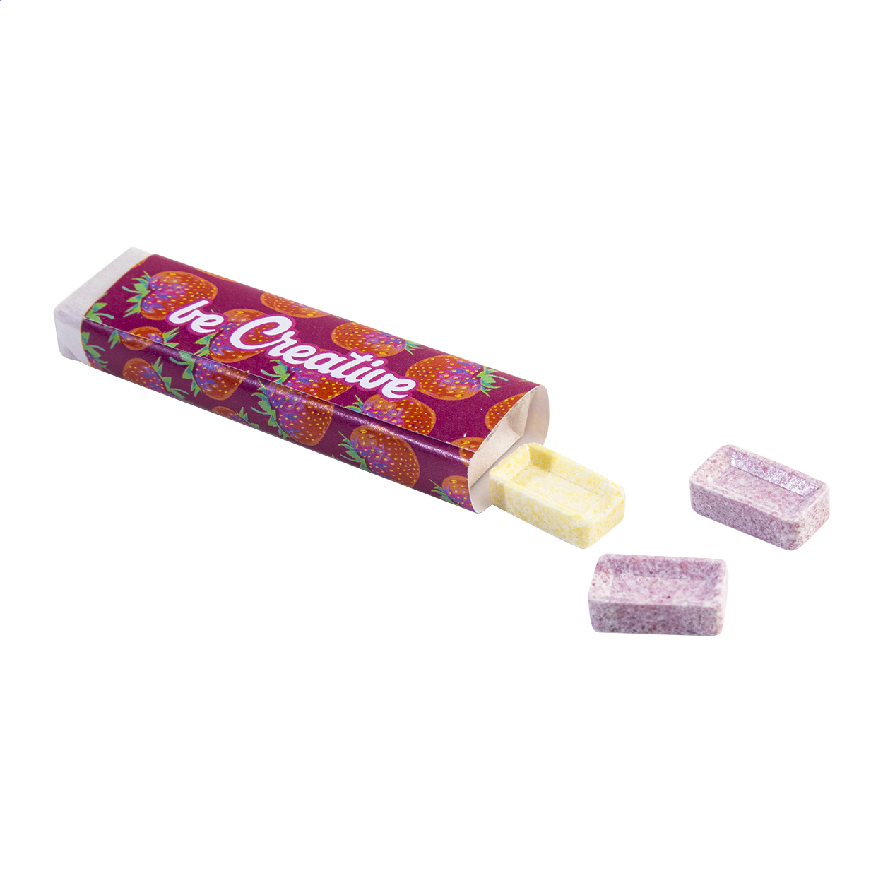 confezione personalizzabile di caramelle — gadget promozionale personalizzabile con il tuo logo