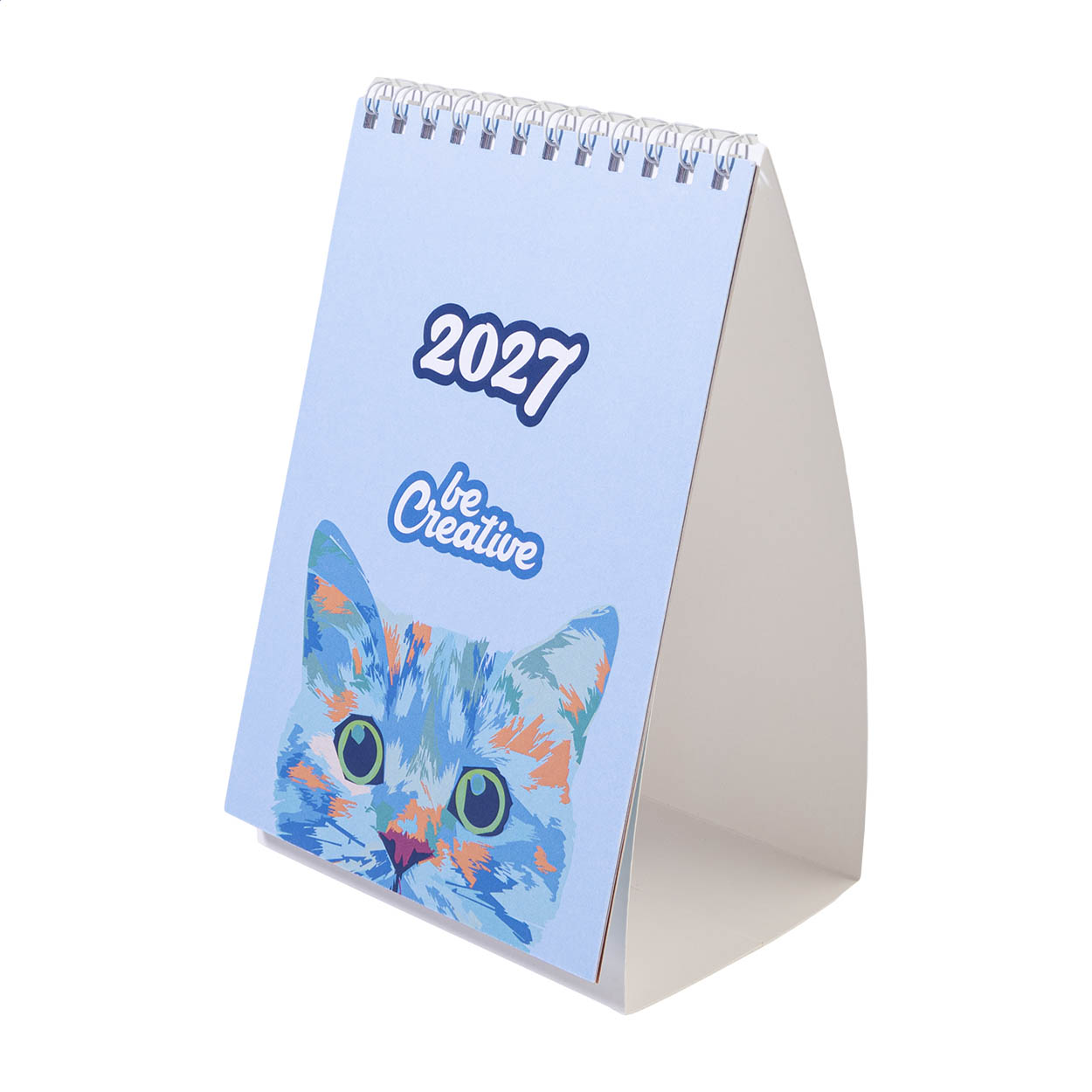 Calendario da tavolo personalizzabile — gadget promozionale personalizzabile con il tuo logo