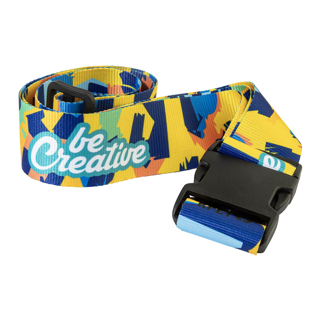 fascia per valigia personalizzabile — gadget promozionale personalizzabile con il tuo logo