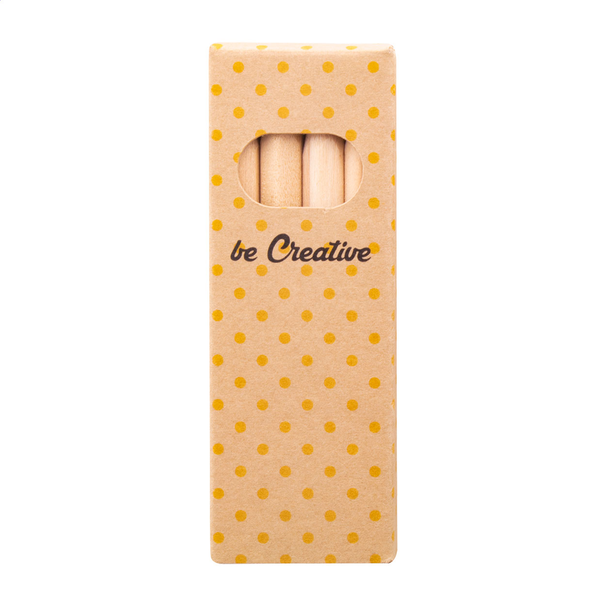 set 4 matite personalizzabili — gadget promozionale personalizzabile con il tuo logo