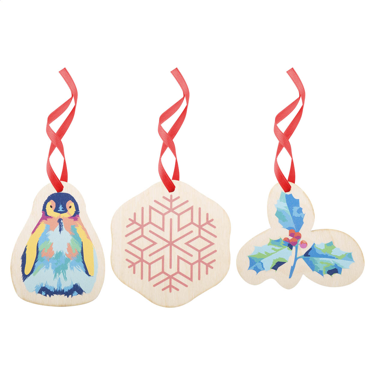 Decorazioni personalizzate per albero di Natale — gadget promozionale personalizzabile con il tuo logo