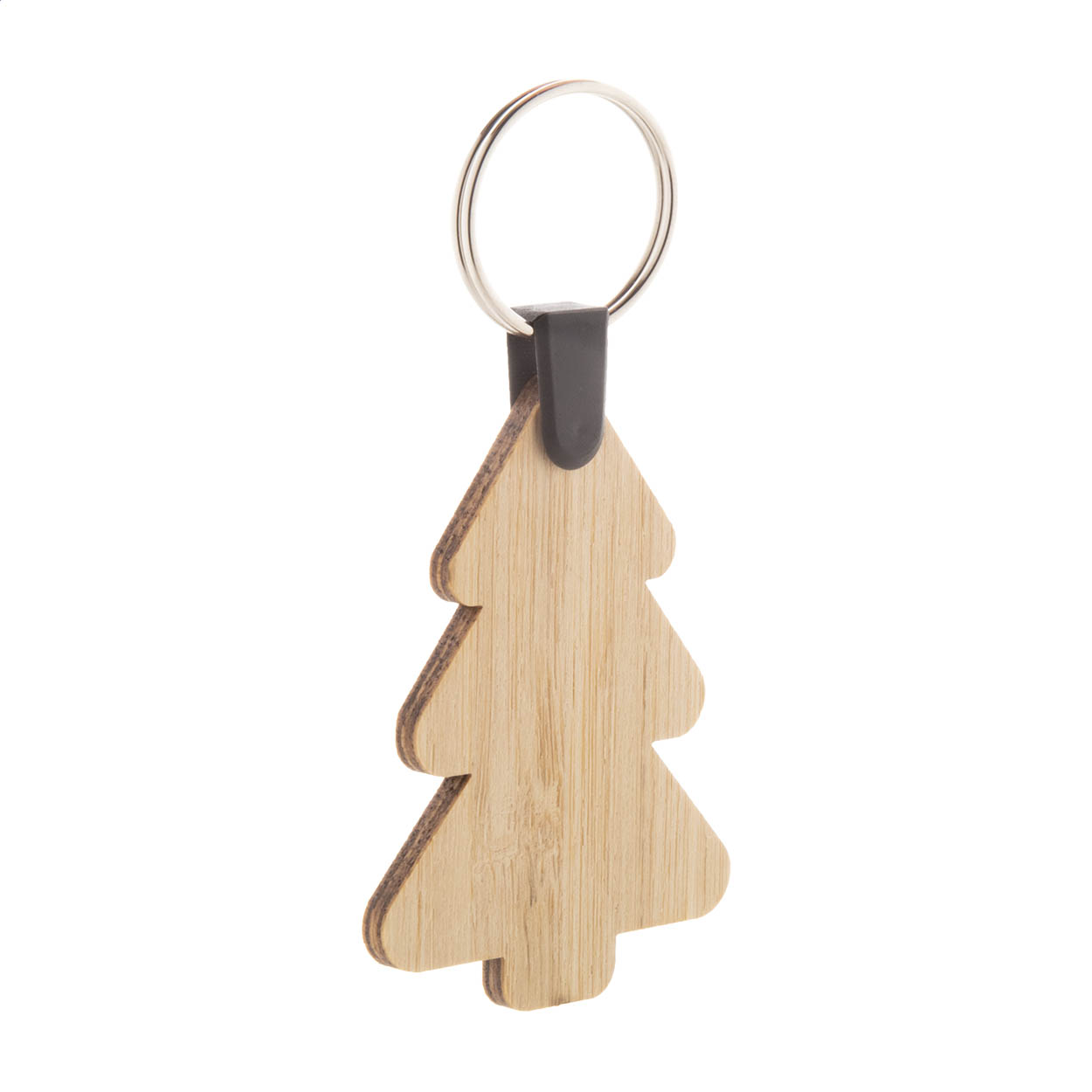 Portachiavi Natalizio, albero di Natale — gadget promozionale personalizzabile con il tuo logo