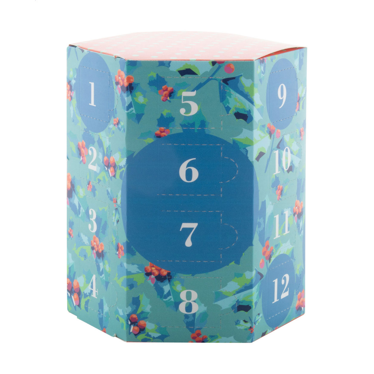 Calendario dell'avvento personalizzabile — gadget promozionale personalizzabile con il tuo logo