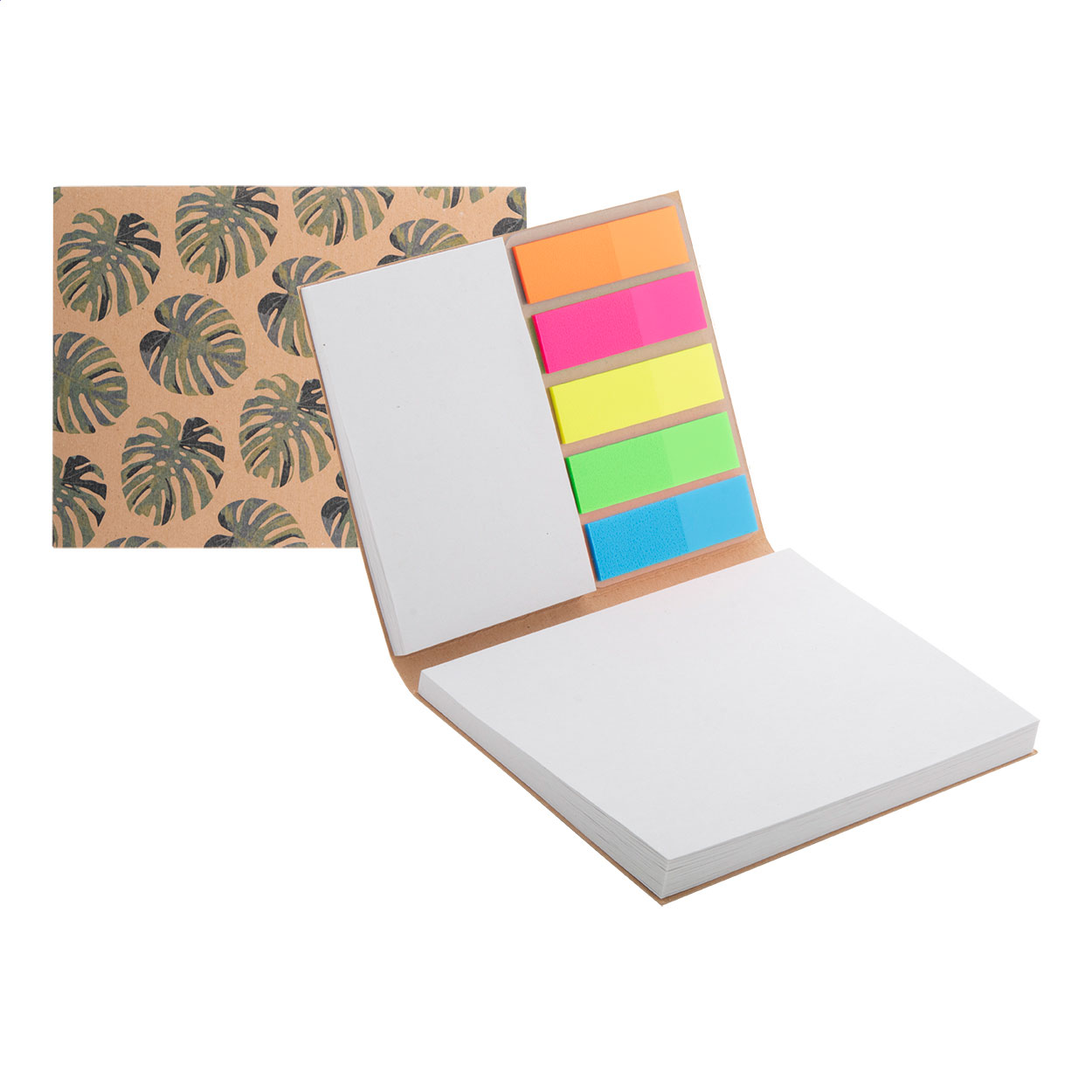 Blocco appunti personalizzabile con note adesive — gadget promozionale personalizzabile con il tuo logo