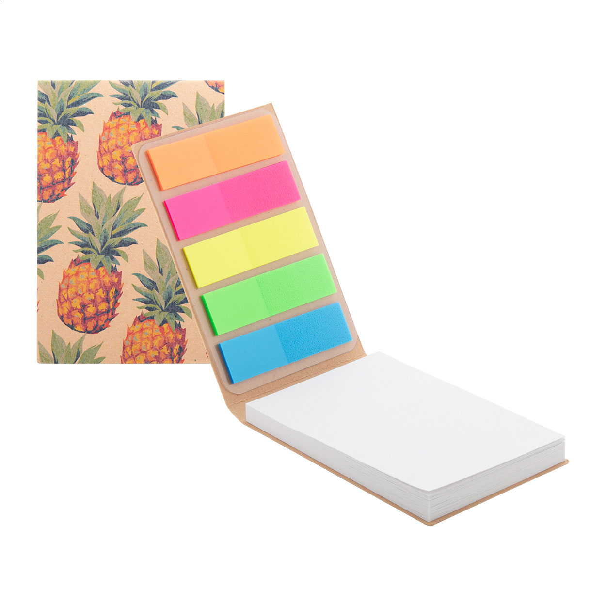Blocco appunti personalizzabile con note adesive — gadget promozionale personalizzabile con il tuo logo