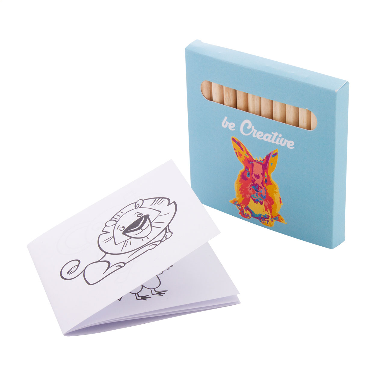 set per colorare personalizzabile a tema animali — gadget promozionale personalizzabile con il tuo logo
