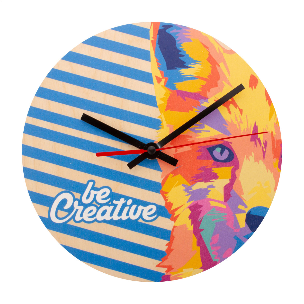 Orologio da parete personalizzabile — gadget promozionale personalizzabile con il tuo logo