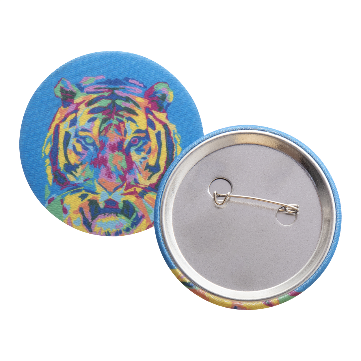 spilla badge — gadget promozionale personalizzabile con il tuo logo