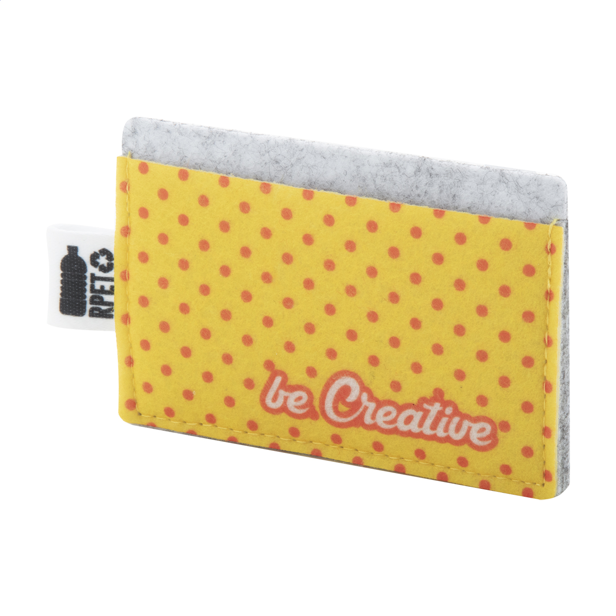 Porta carte di credito personalizzabile — gadget promozionale personalizzabile con il tuo logo