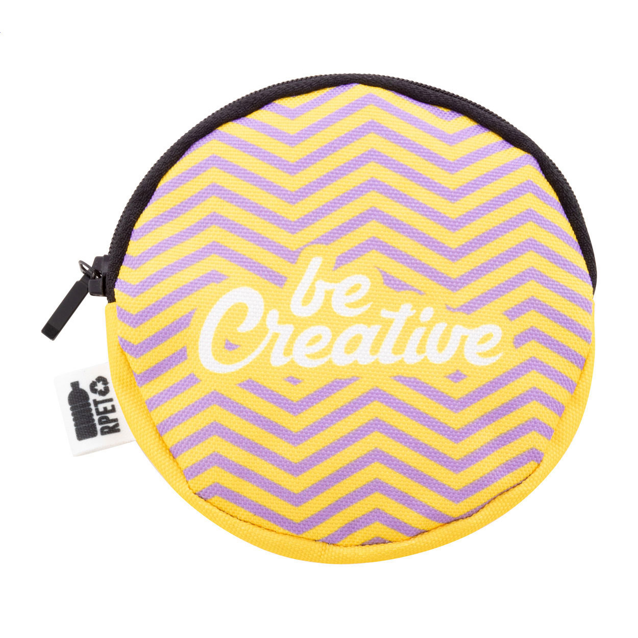 Borsellino in RPET personalizzabile — gadget promozionale personalizzabile con il tuo logo