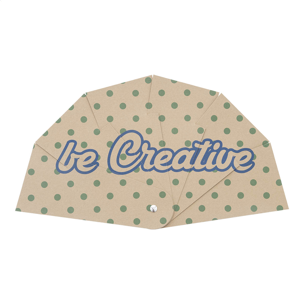 Ventaglio personalizzabile — gadget promozionale personalizzabile con il tuo logo