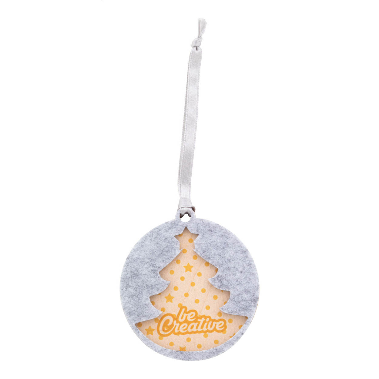 Decorazione natalizia, albero di Natale — gadget promozionale personalizzabile con il tuo logo