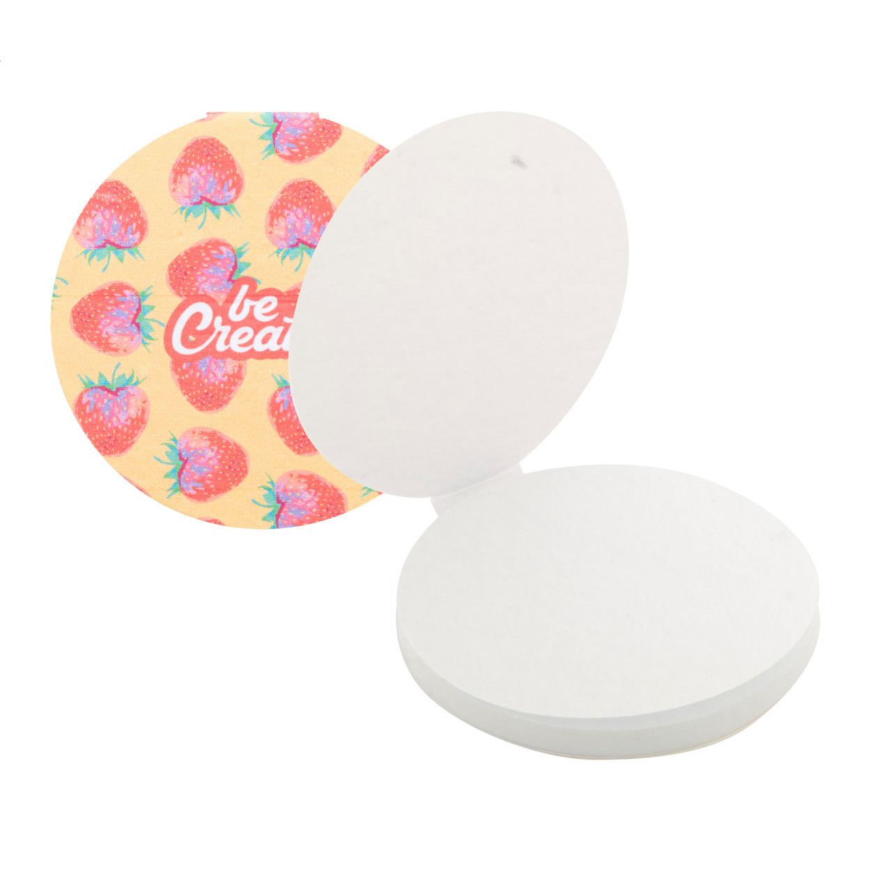 Blocco appunti personalizzabile con fogli adesivi — gadget promozionale personalizzabile con il tuo logo