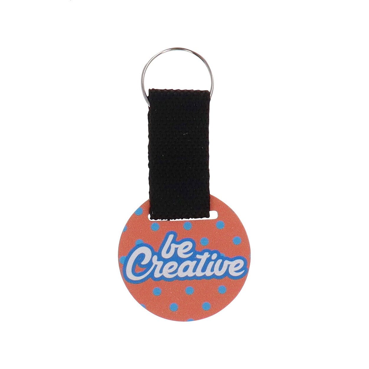 Portachiavi personalizzabile — gadget promozionale personalizzabile con il tuo logo