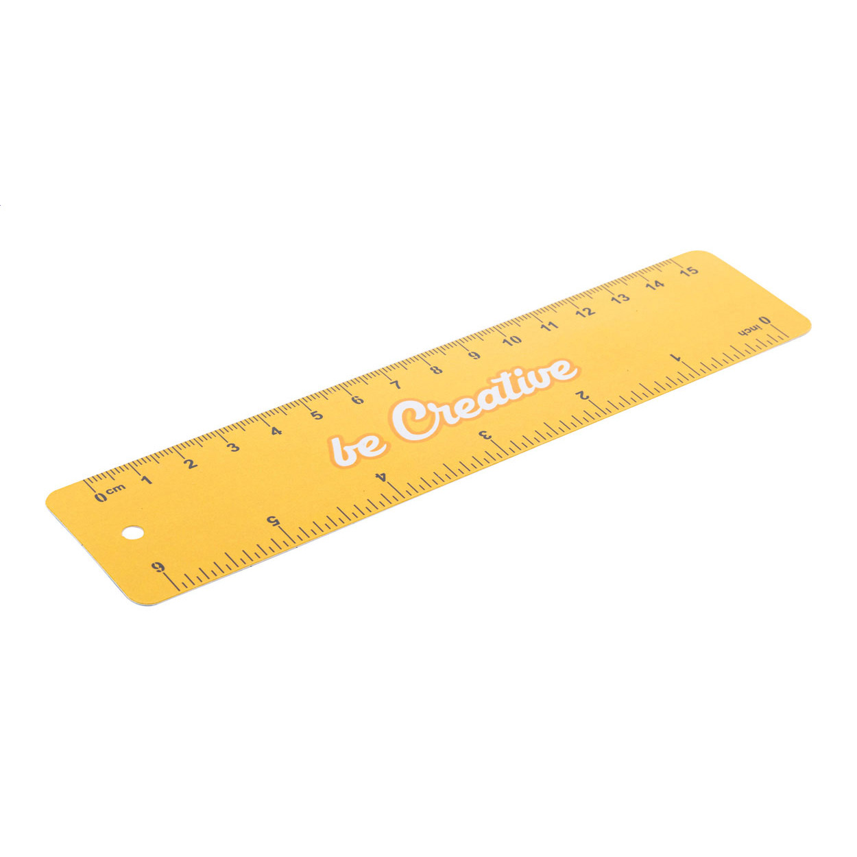 Righello in cartoncino personalizzabile — gadget promozionale personalizzabile con il tuo logo