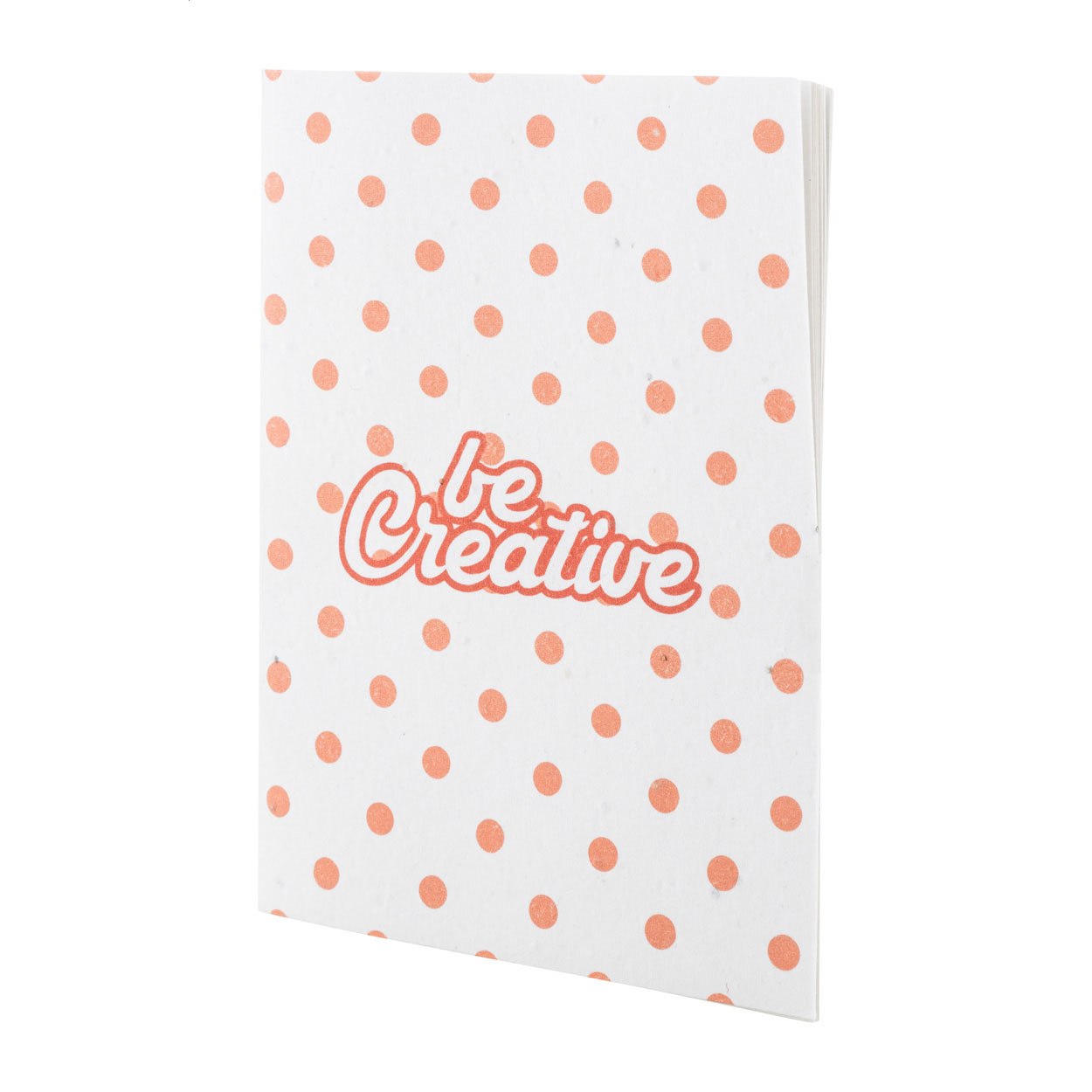 quaderno di carta con semi personalizzato — gadget promozionale personalizzabile con il tuo logo