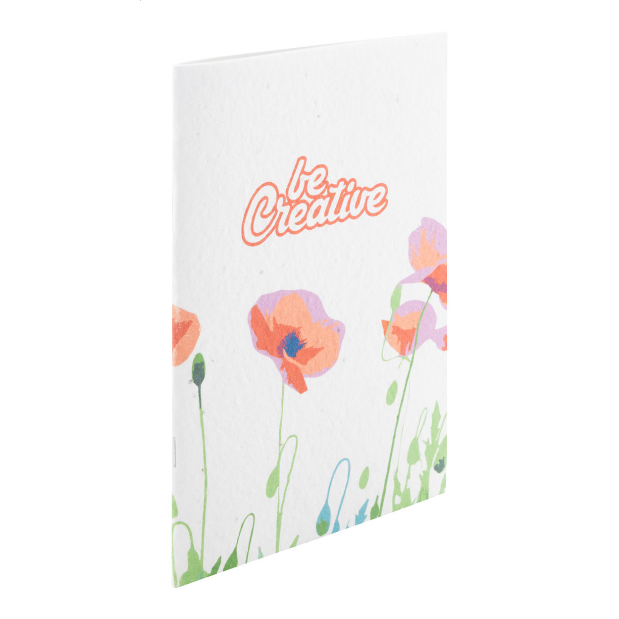 quaderno di carta con semi personalizzato — gadget promozionale personalizzabile con il tuo logo