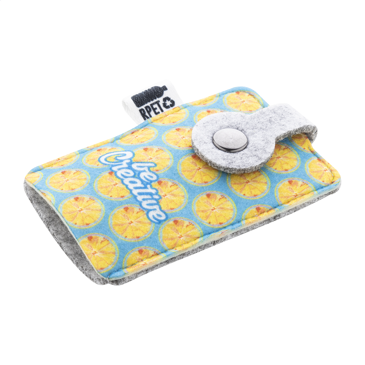 Custodia portachiavi personalizzabile — gadget promozionale personalizzabile con il tuo logo