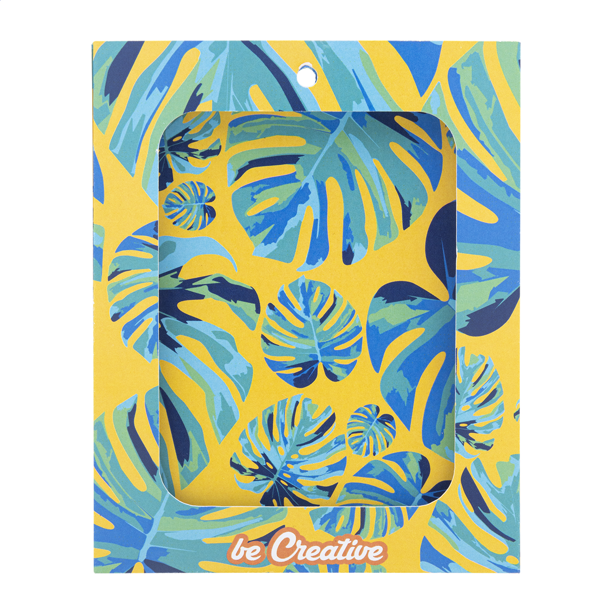 Porta badge in cartoncino personalizzabile con grafica a colori su entrambi i lati — gadget promozionale personalizzabile con il tuo logo