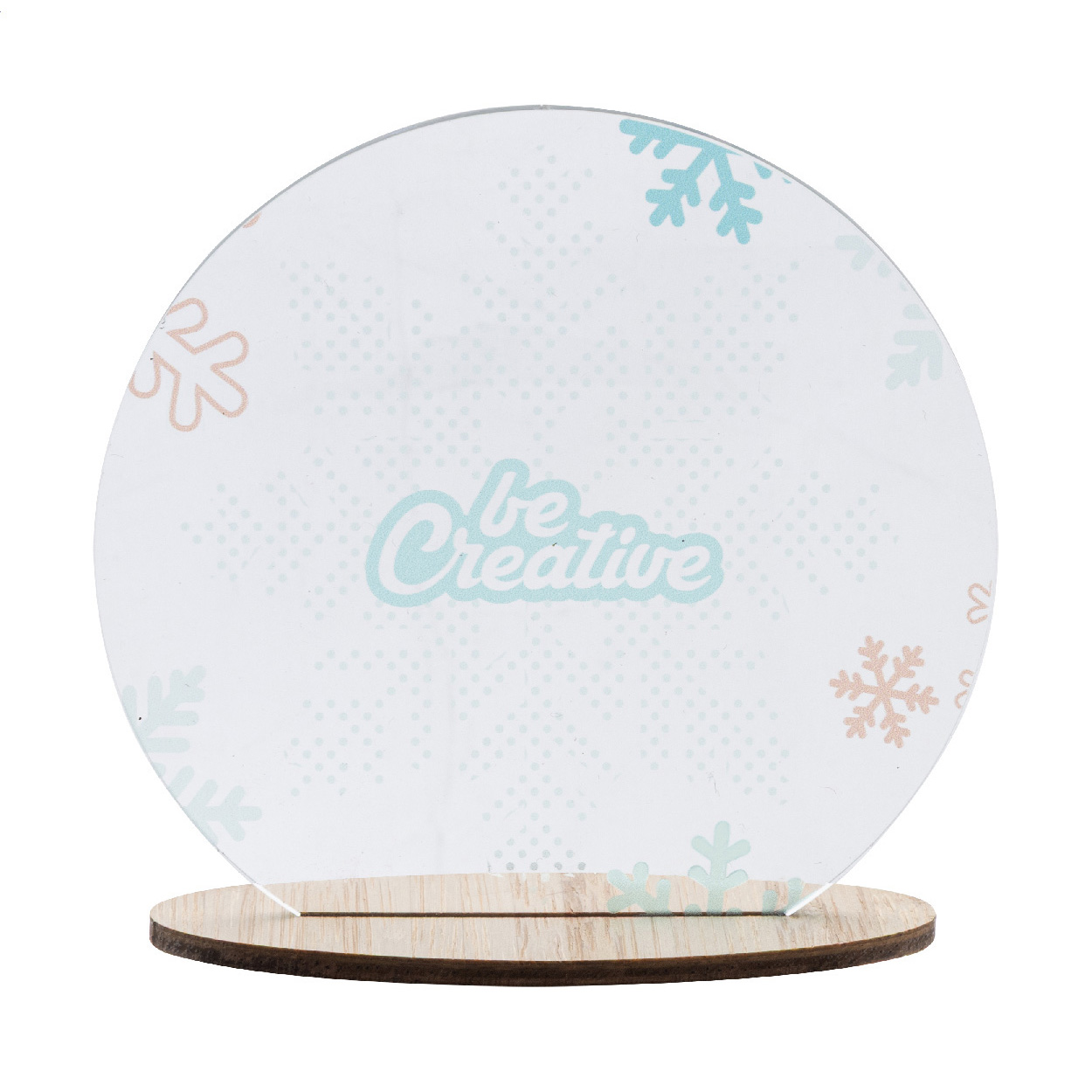 Decorazione natalizia personalizzabile — gadget promozionale personalizzabile con il tuo logo
