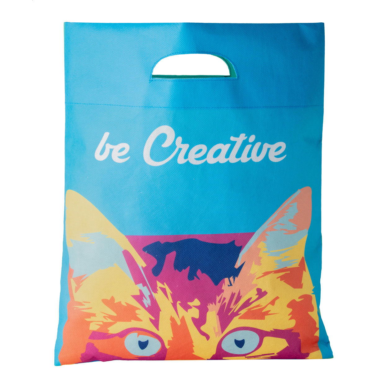 borsa per la spesa in TNT personalizzato — gadget promozionale personalizzabile con il tuo logo