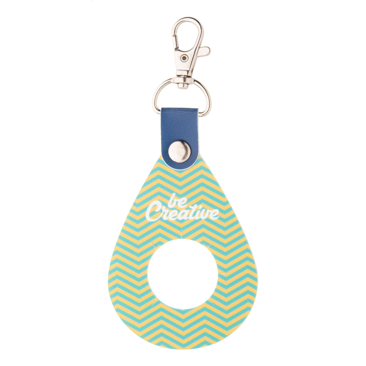 Reggi bottiglie di plastica PET con moschettone — gadget promozionale personalizzabile con il tuo logo