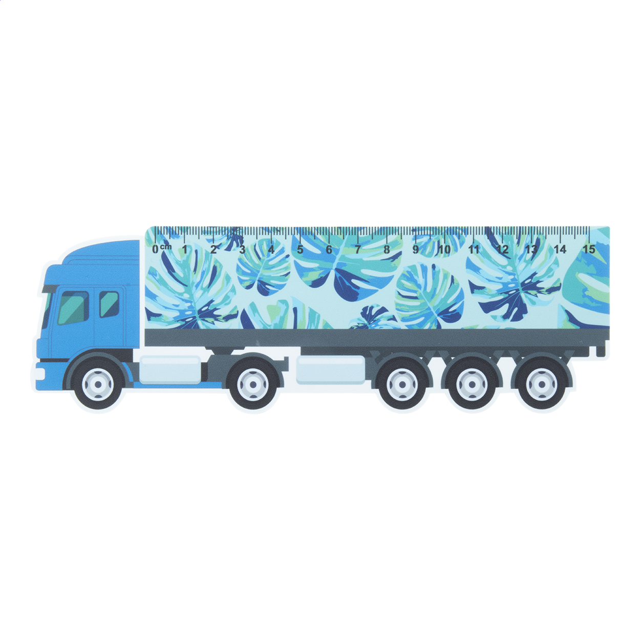righello cm.15, camion — gadget promozionale personalizzabile con il tuo logo