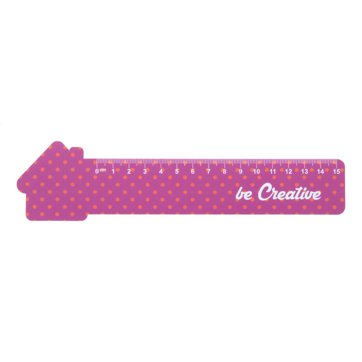 righello cm.15, casa — gadget promozionale personalizzabile con il tuo logo