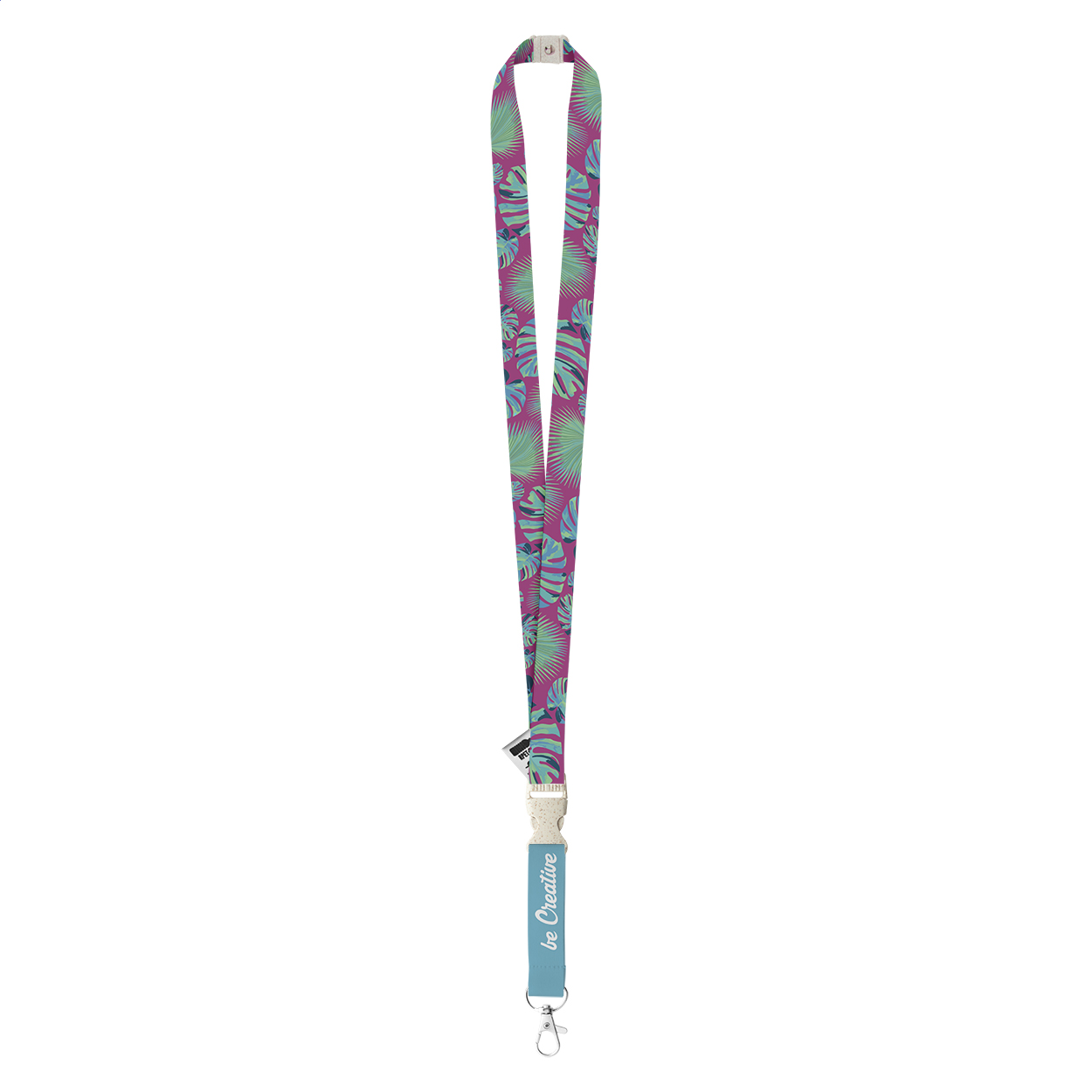 lanyard personalizzabile con stampa in sublimazione — gadget promozionale personalizzabile con il tuo logo