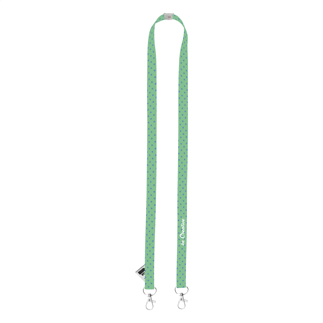 lanyard personalizzabile con stampa in sublimazione — gadget promozionale personalizzabile con il tuo logo