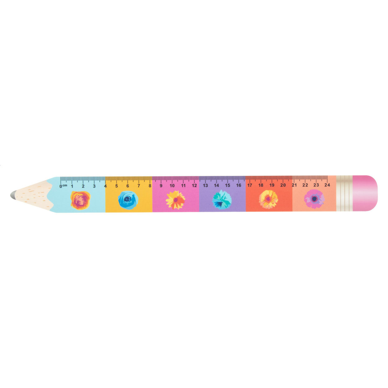 Righello 24cm, matita — gadget promozionale personalizzabile con il tuo logo