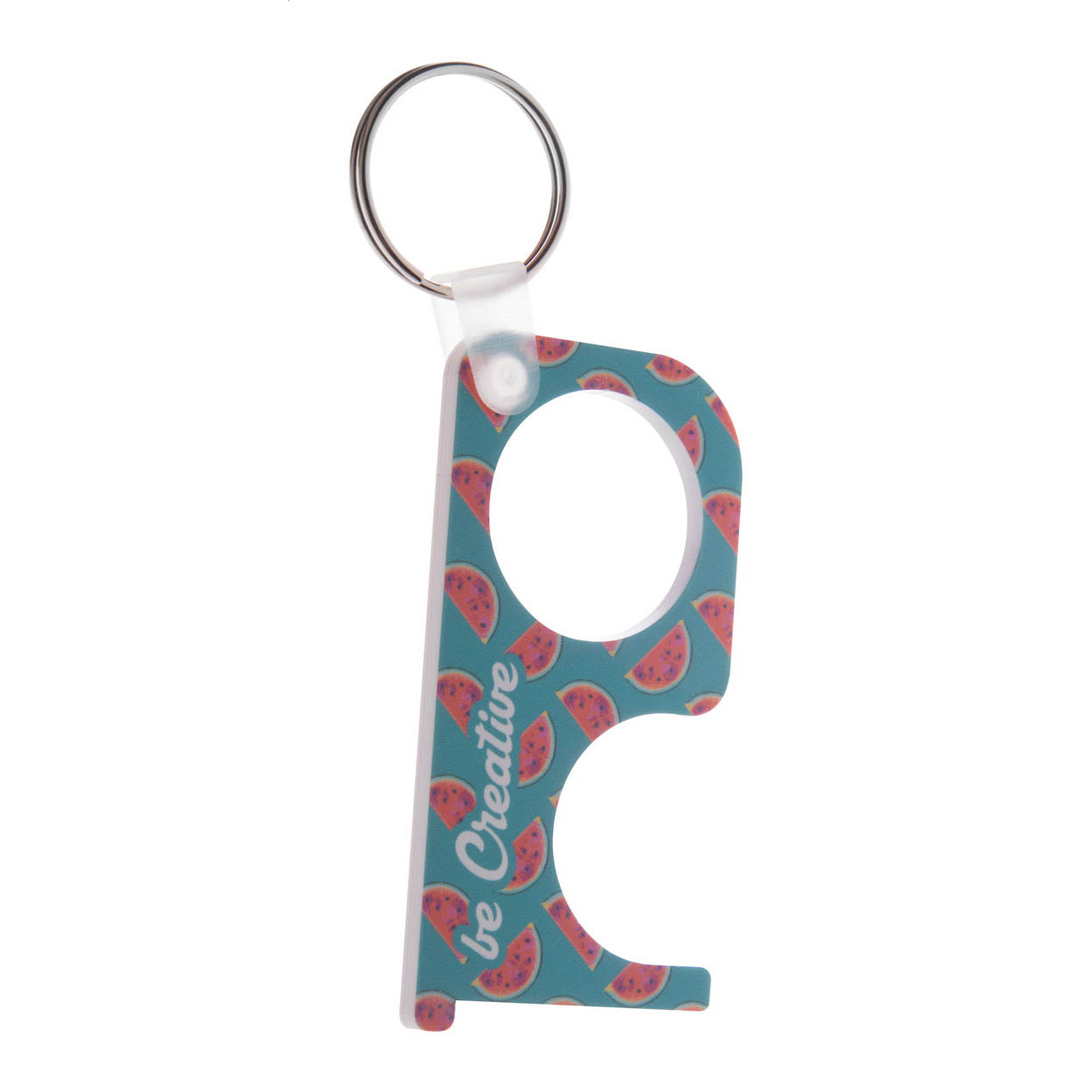 chiave igienica — gadget promozionale personalizzabile con il tuo logo