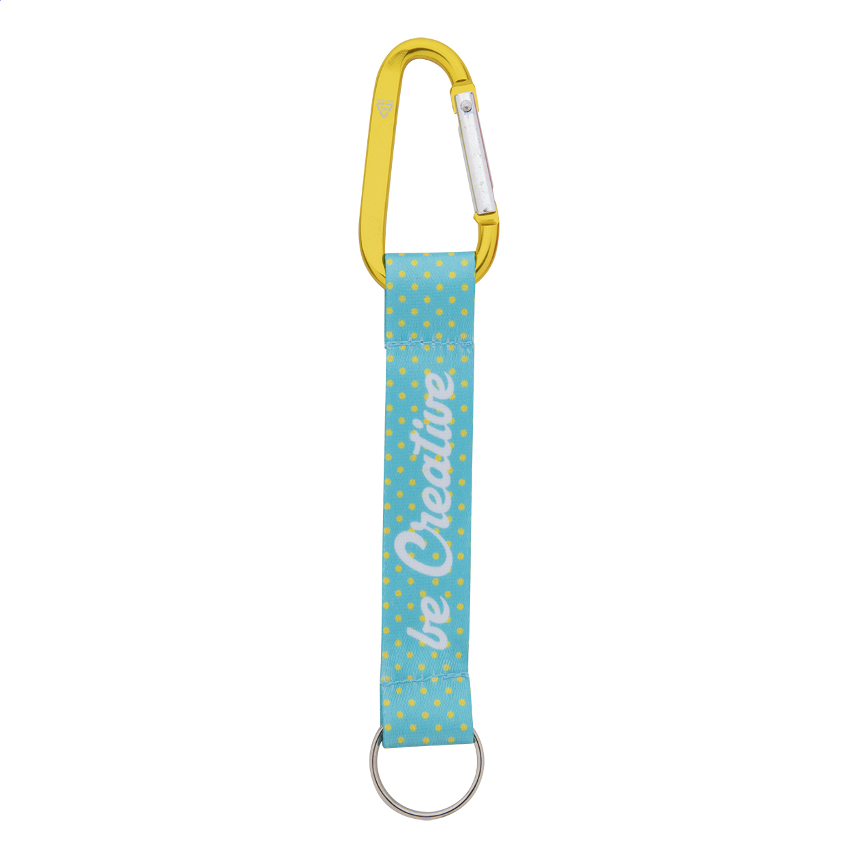 Portachiavi personalizzabile — gadget promozionale personalizzabile con il tuo logo